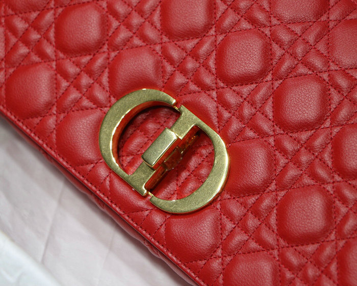 Dior Caro Bag Red DM8016