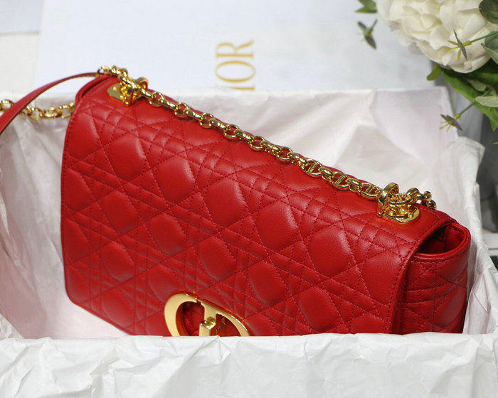 Dior Caro Bag Red DM8016