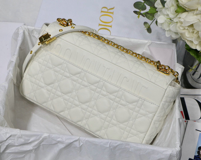 Dior Caro Bag White DM8016