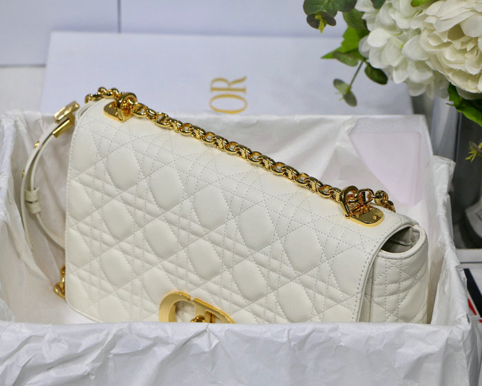 Dior Caro Bag White DM8016