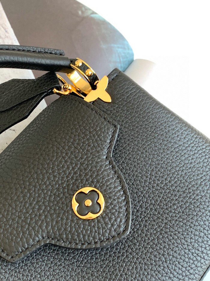 Louis Vuitton CAPUCINES MINI Black M56669