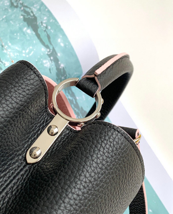 Louis Vuitton Capucines BB Black&Pink M94517