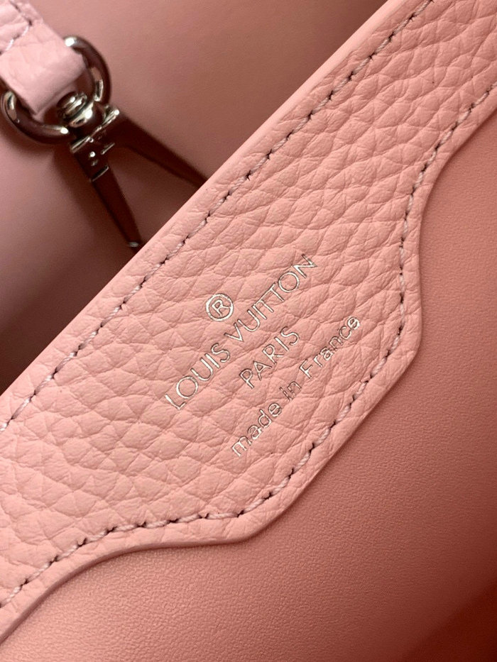 Louis Vuitton Capucines BB Black&Pink M94517