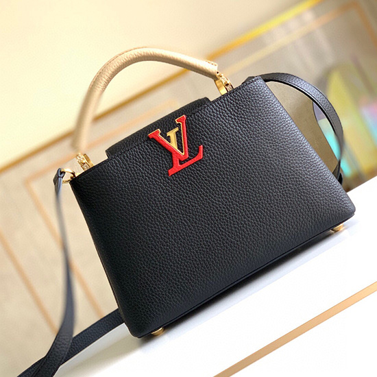 Louis Vuitton Capucines BB Black M53963