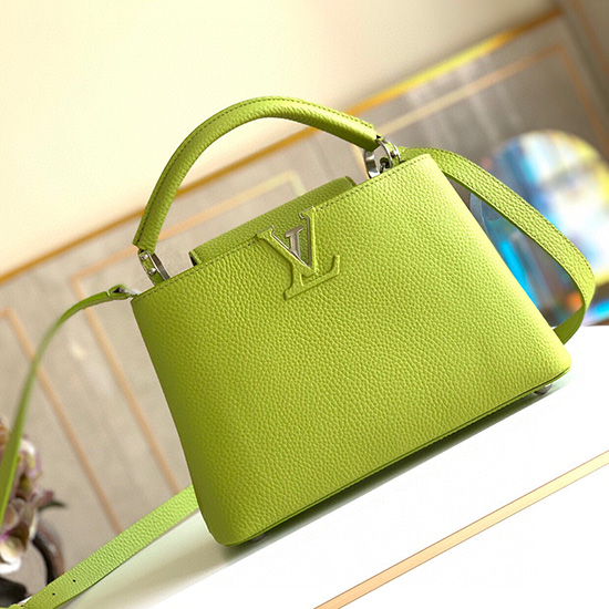 Louis Vuitton Capucines BB Lime Green M94517