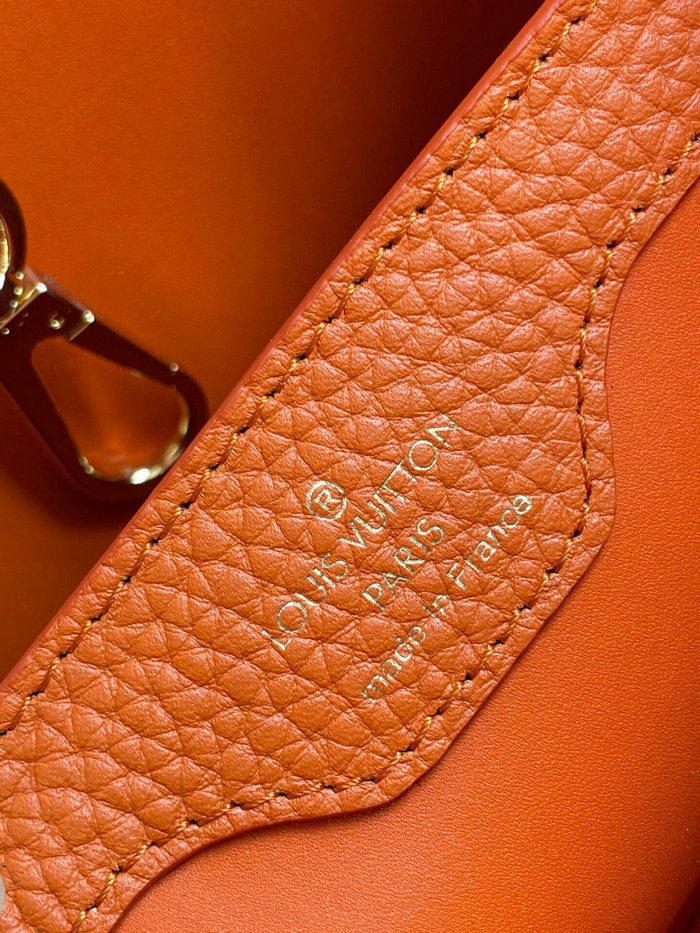 Louis Vuitton Capucines BB Orange&Black M53963