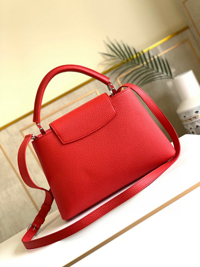 Louis Vuitton Capucines BB Red M94517