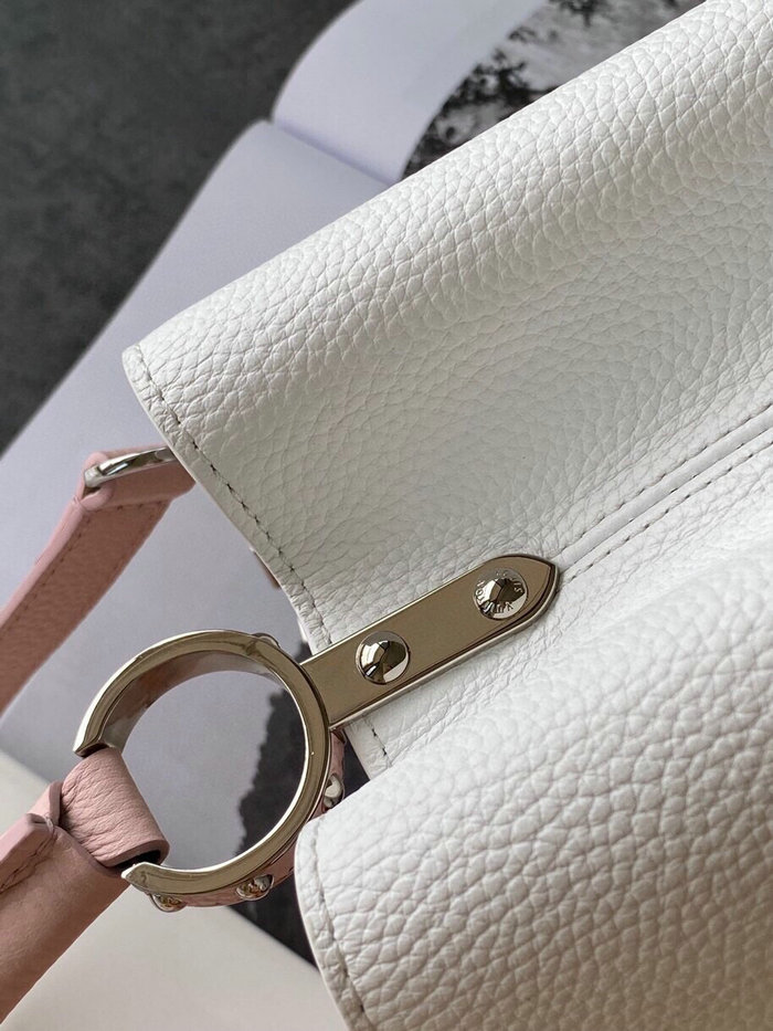 Louis Vuitton Capucines BB White M53963