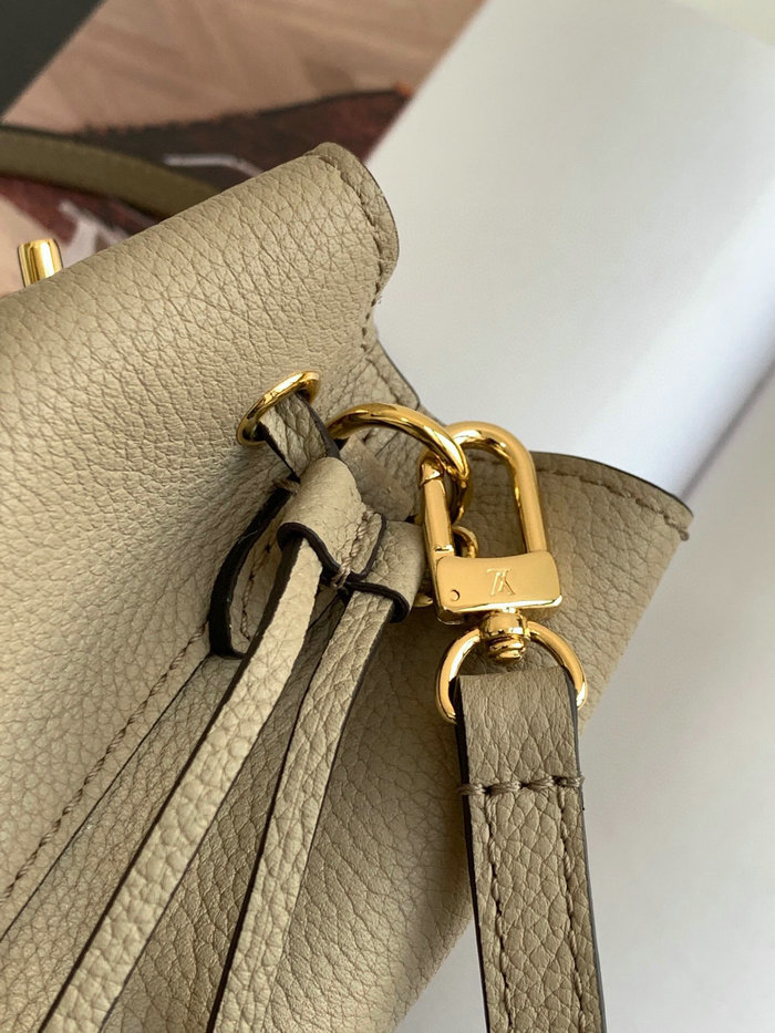 Louis Vuitton Nano Lockme Bucket Beige M68709