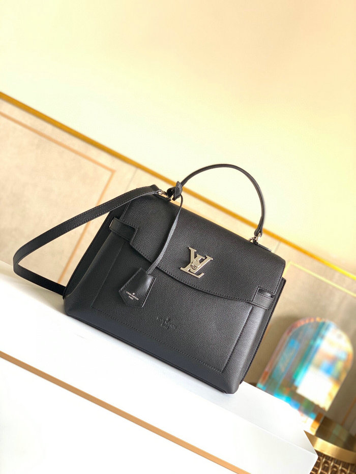 Louis Vuitton Soft Calfskin Lockme Ever Black M52787