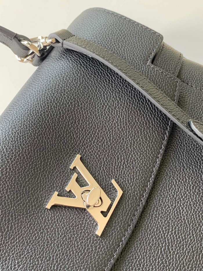 Louis Vuitton Soft Calfskin Lockme Ever Black M52787