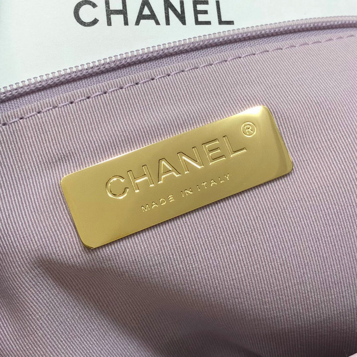 Chanel 19 Lambskin Flap Bag Pink AS1160