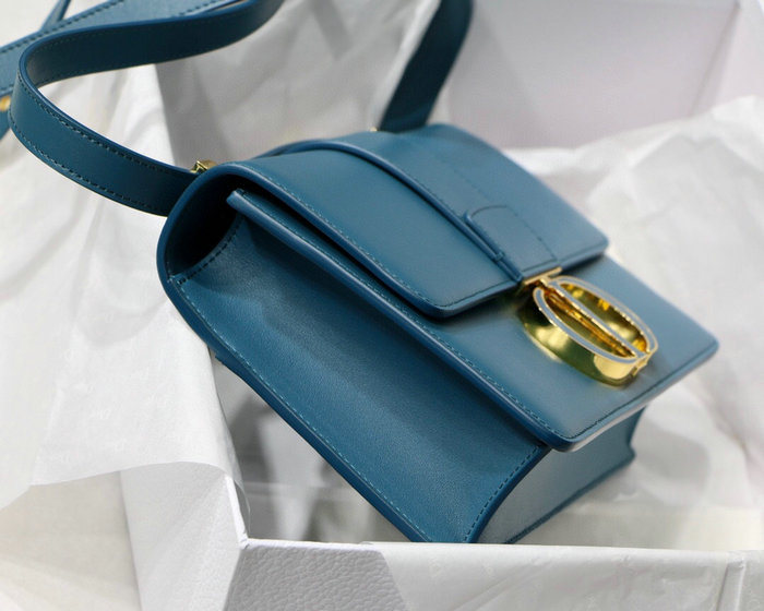 Dior 30 Montaigne Calfskin Bag Blue M9030