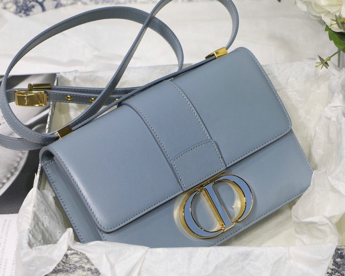 Dior 30 Montaigne Calfskin Bag Skyblue M9030