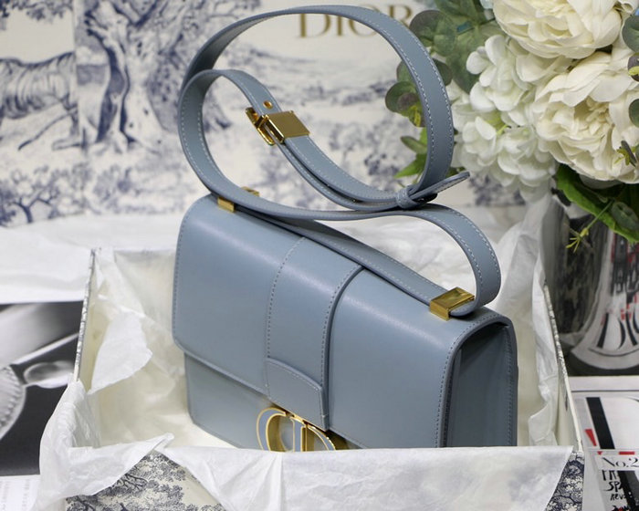 Dior 30 Montaigne Calfskin Bag Skyblue M9030