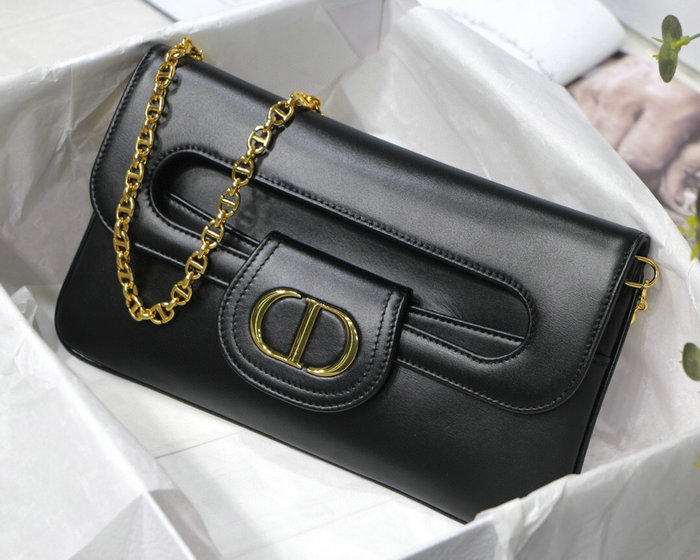 Dior Medium Diordouble Bag Black M8018