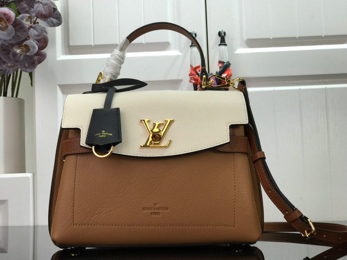 Louis Vuitton LOCKME EVER BB Brown M56645