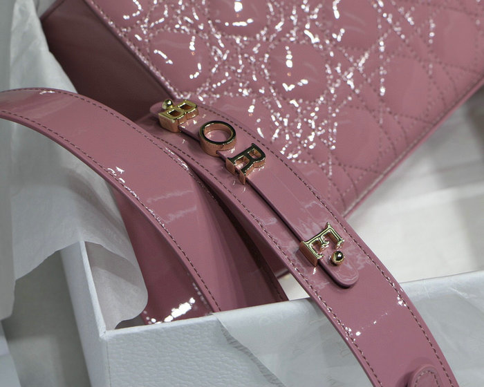 My Lady Dior Patent Bag Light Pink M8001