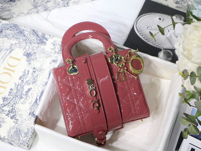 My Lady Dior Patent Bag Pink M8001