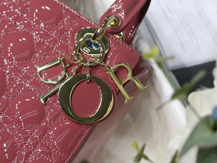 My Lady Dior Patent Bag Pink M8001