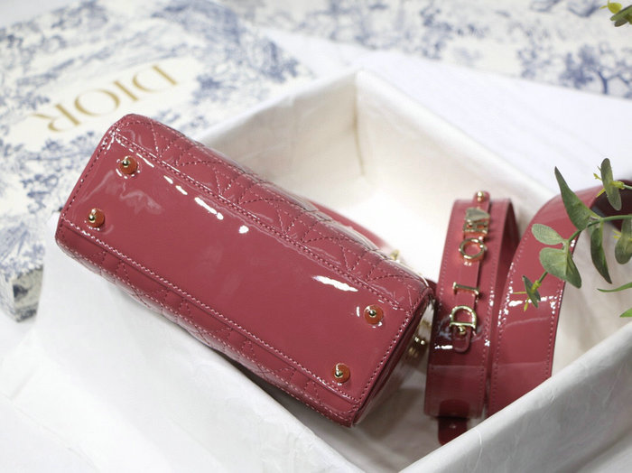 My Lady Dior Patent Bag Pink M8001