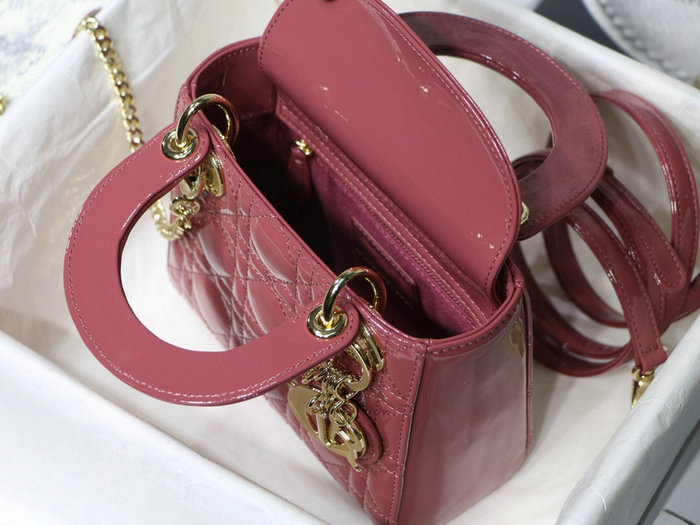 My Lady Dior Patent Bag Pink M8001