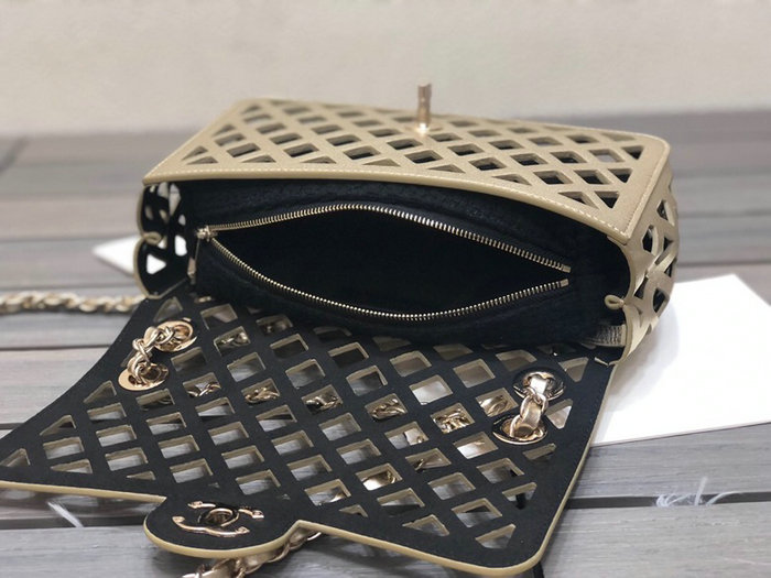 Chanel Flap Bag Gold AS2370