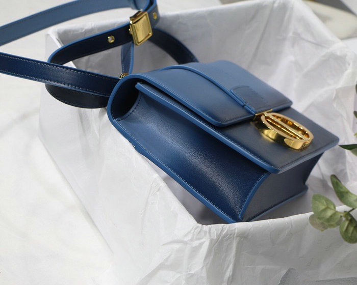 Dior 30 Montaigne Calfskin Bag Blue M90301