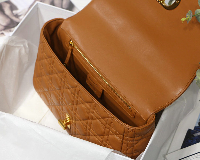 Dior Caro Bag Indigo Camel DM8017