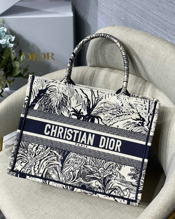 Dior Embroidered Canvas Book Tote M128669