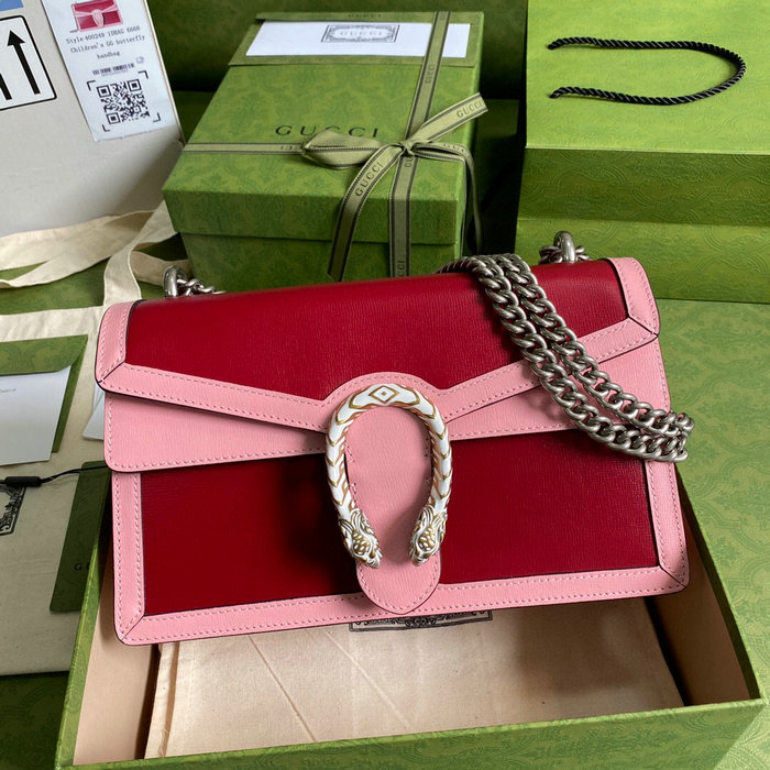 Gucci Dionysus Small Shoulder Bag Red 400249