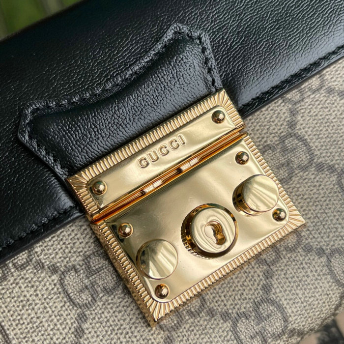 Gucci Padlock Mini Bag Black 652683