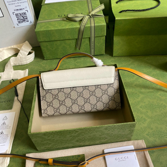 Gucci Padlock Mini Bag White 652683