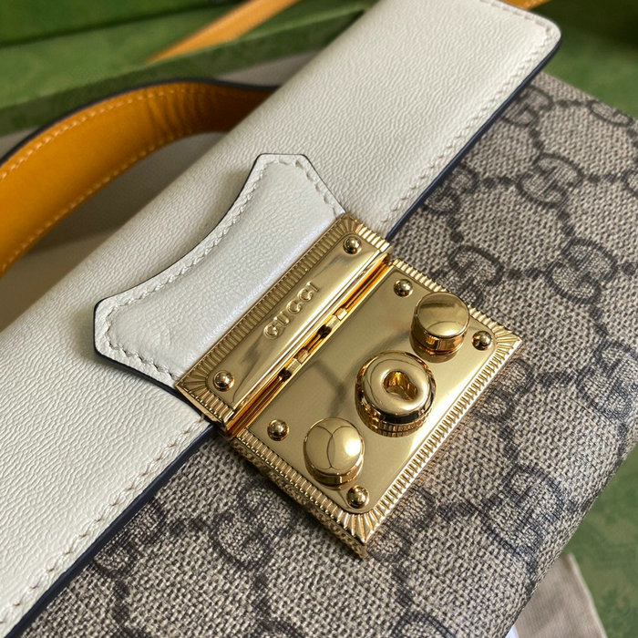 Gucci Padlock Mini Bag White 652683