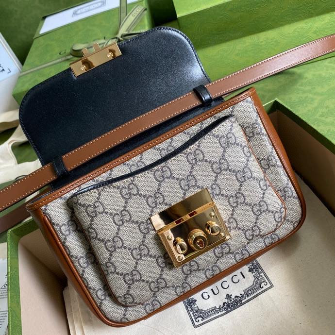 Gucci Padlock mini Bag Black 658487