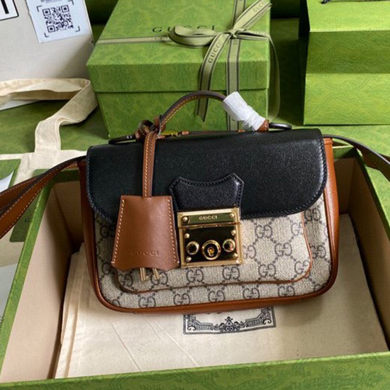 Gucci Padlock mini Bag Black 658487