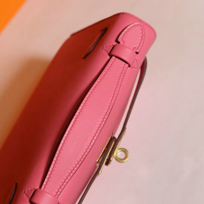 Hermes Swift Kelly Pochette Peach HK2210