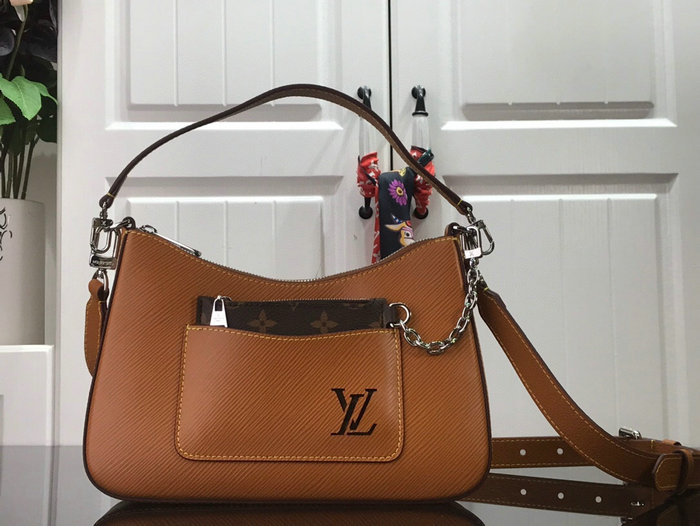 Louis Vuitton Epi Leather MARELLE Camel M80794