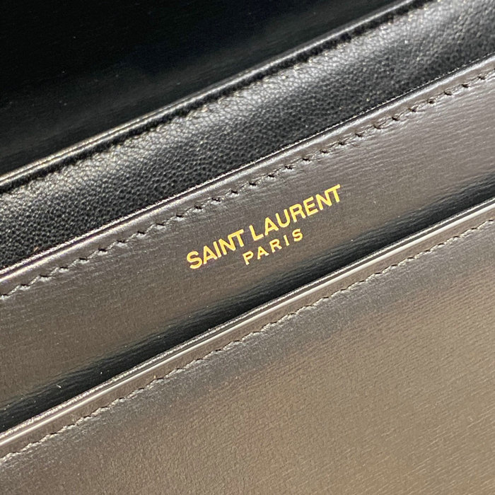 YSL Solferino Medium Satchel Black 634305