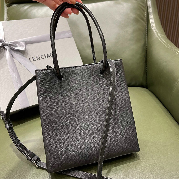 Balenciaga XXS Shopping Tote Bag Black 572411