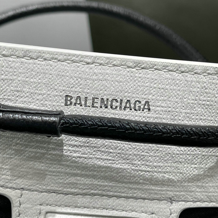 Balenciaga XXS Shopping Tote Bag White 572411