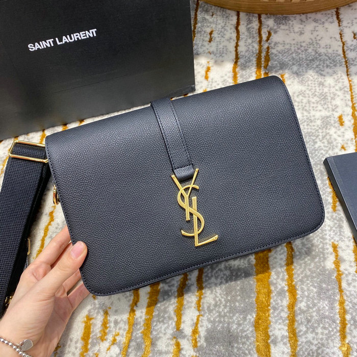 Classic Medium Saint Laurent Universite Bag Black 416652