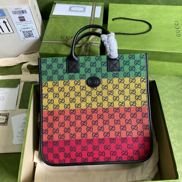 Gucci GG Tote Bag Multicolor 550763