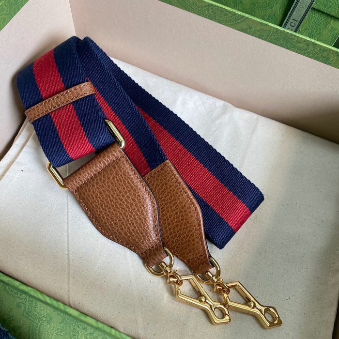 Gucci Horsebit 1955 Mini Bag Blue 658574