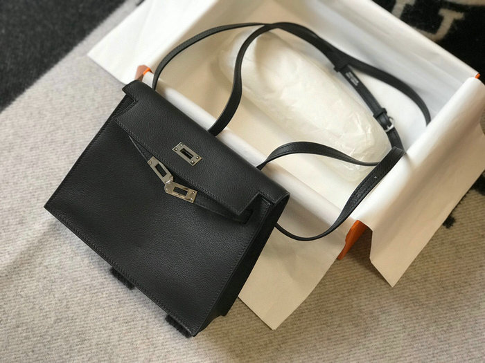 Hermes Evercolor Kelly Dance Black HkD074