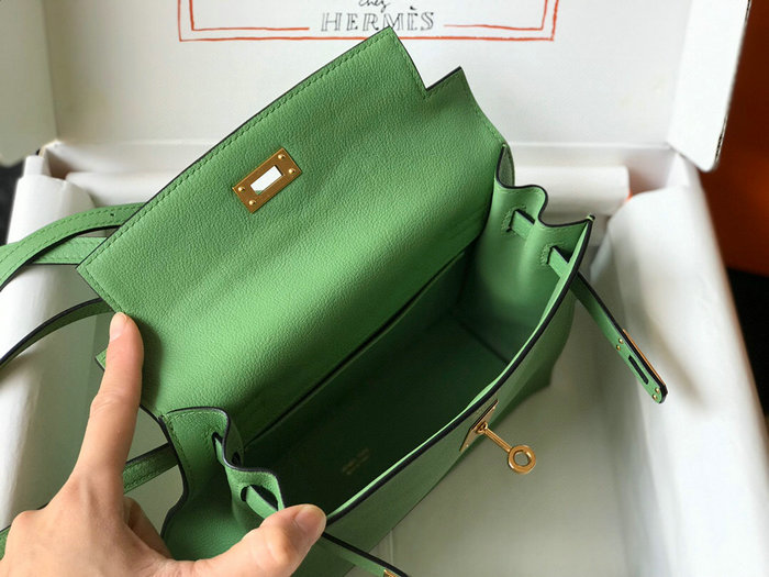 Hermes Evercolor Kelly Dance Green HkD074