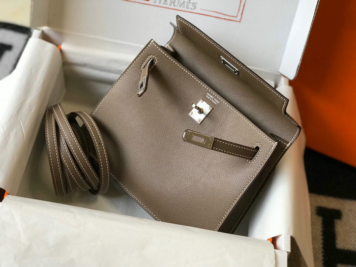 Hermes Evercolor Kelly Dance Grey HkD074