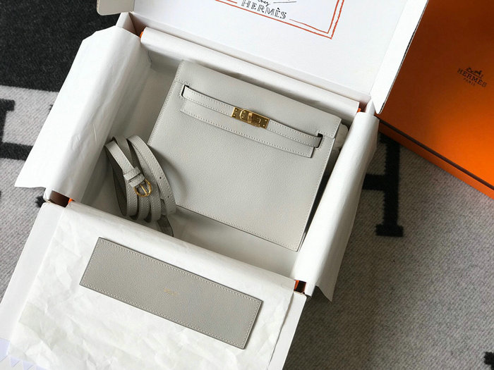 Hermes Evercolor Kelly Dance Light Grey HkD074