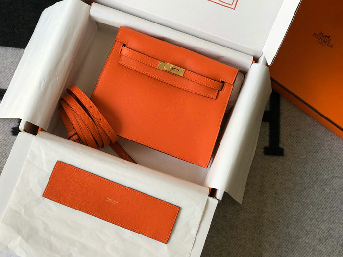 Hermes Evercolor Kelly Dance Orange HkD074