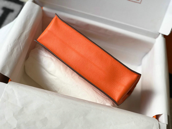 Hermes Evercolor Kelly Dance Orange HkD074